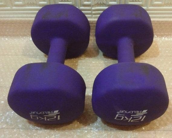 ソフトダンベル 12kg 2個セット カラーダンベル