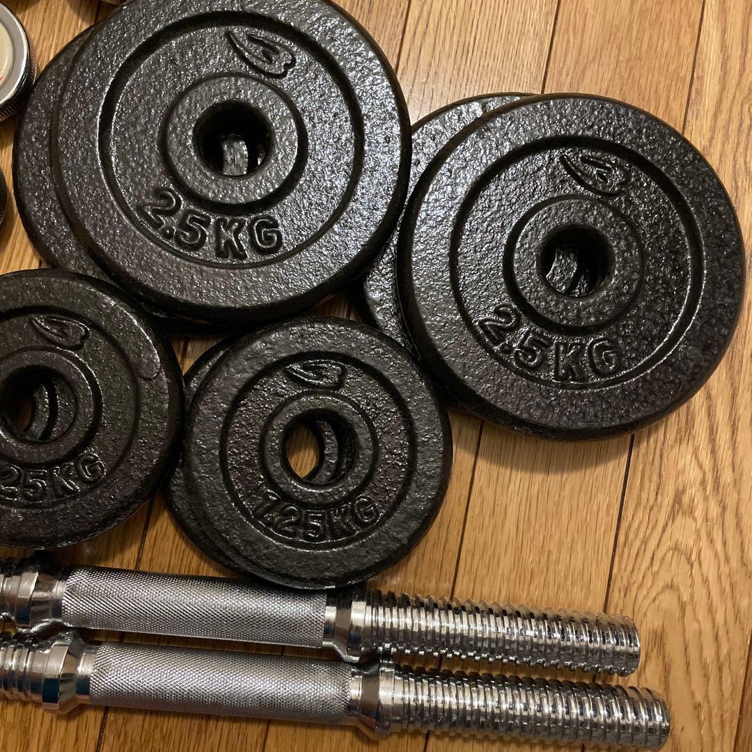 【美品】アイロテック　ダンベルセット 10kg×2