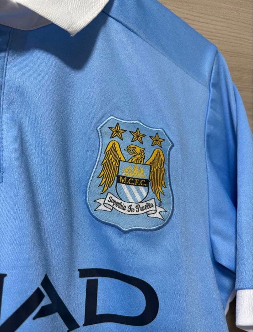 パ*ン様 NIKE Manchester city 2015-16 ゲームシャツ