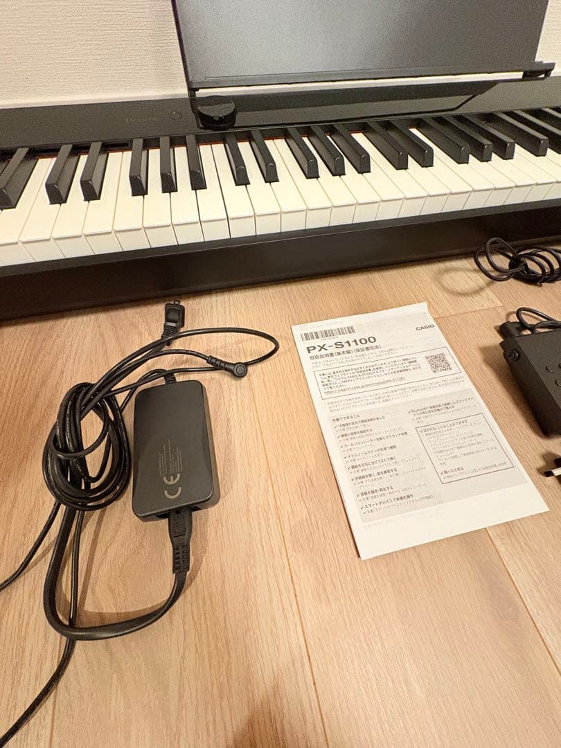 【引取り限定❗️】CASIO カシオ PX-S1100 BK 電子ピアノ