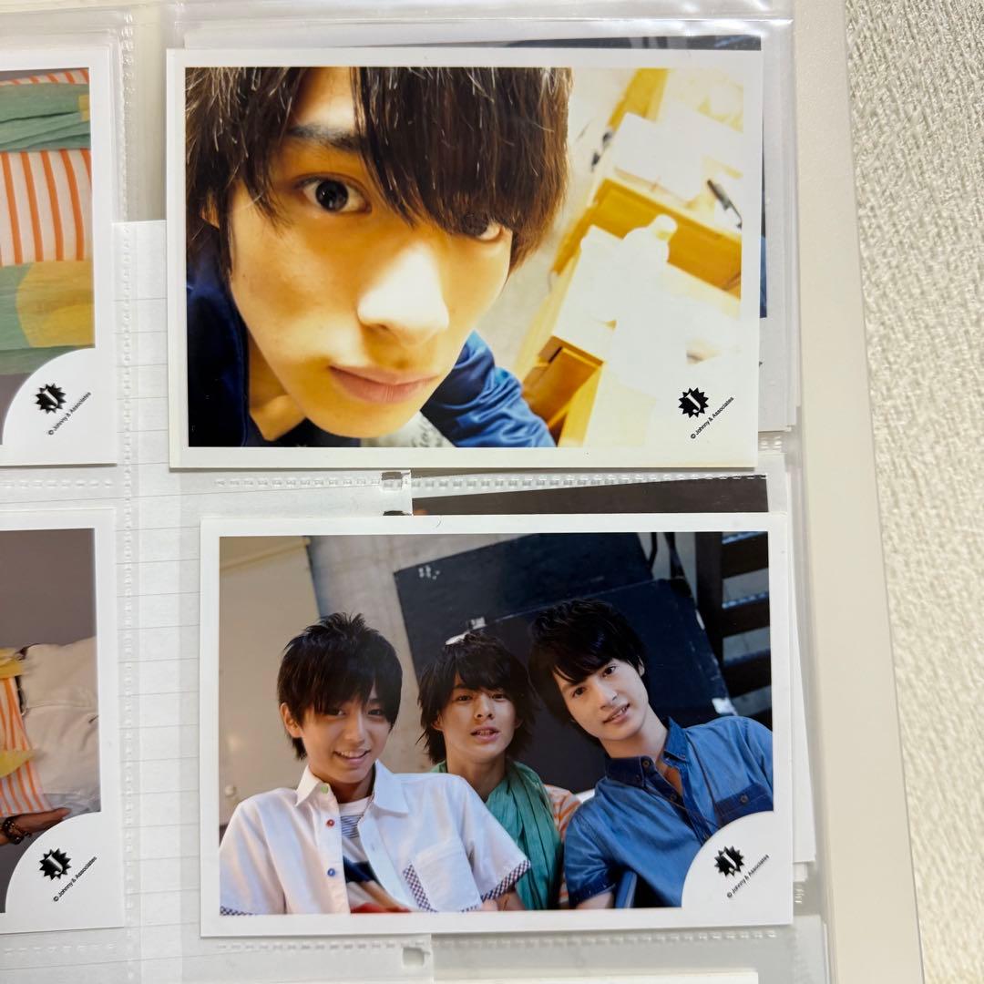 平野紫耀 関ジュ時代 Jロゴ 公式写真　4枚