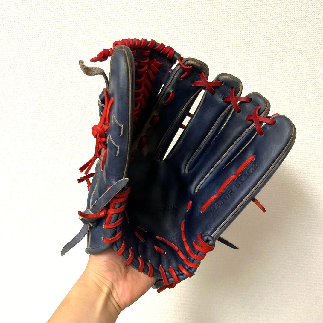 651 メジャーステージ 型抜群 即戦力 硬式 外野手用グローブ