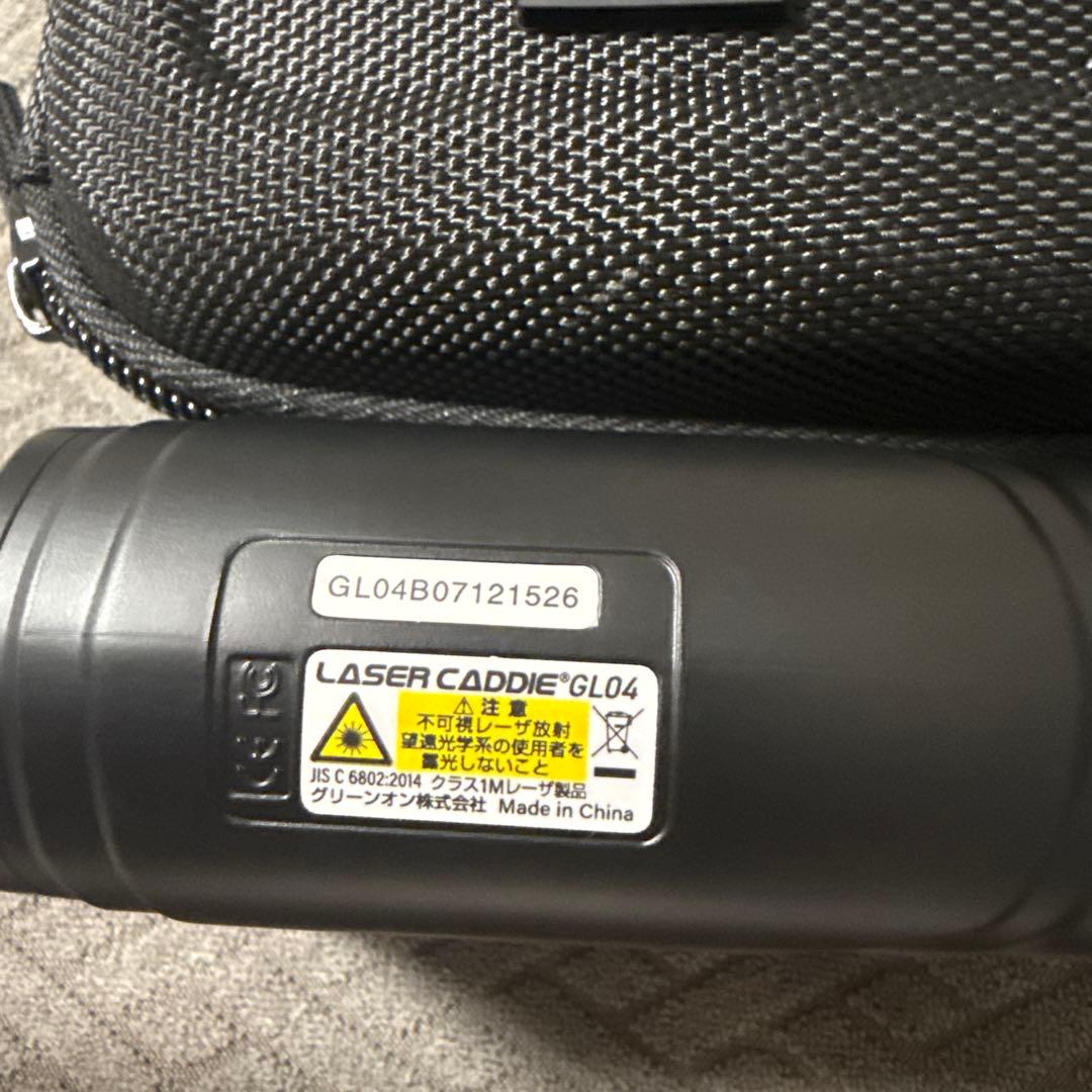 ゴルフレーザー距離計GREENON LASER CADDIE GL04 ブラック