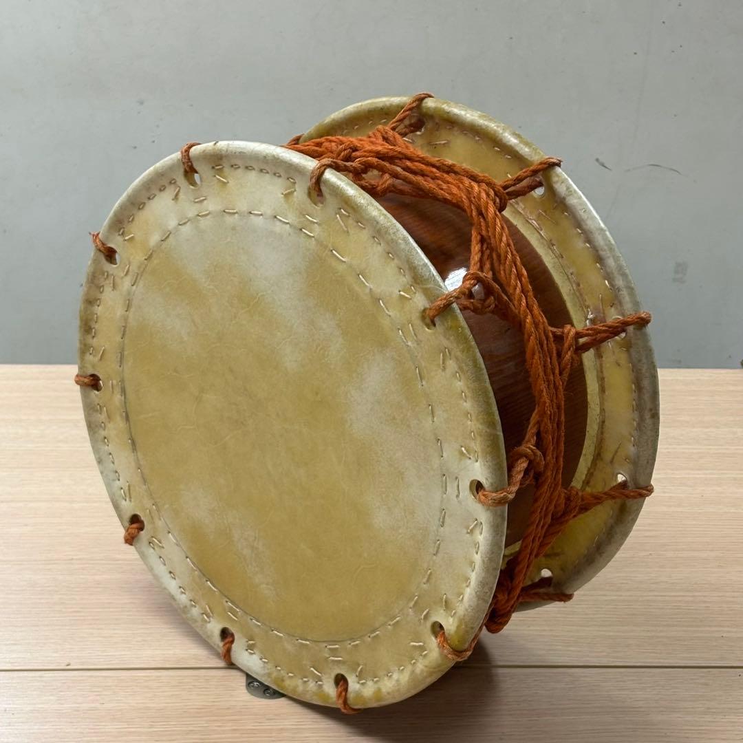②希少 和太鼓 締め太鼓 約35cm 和楽器