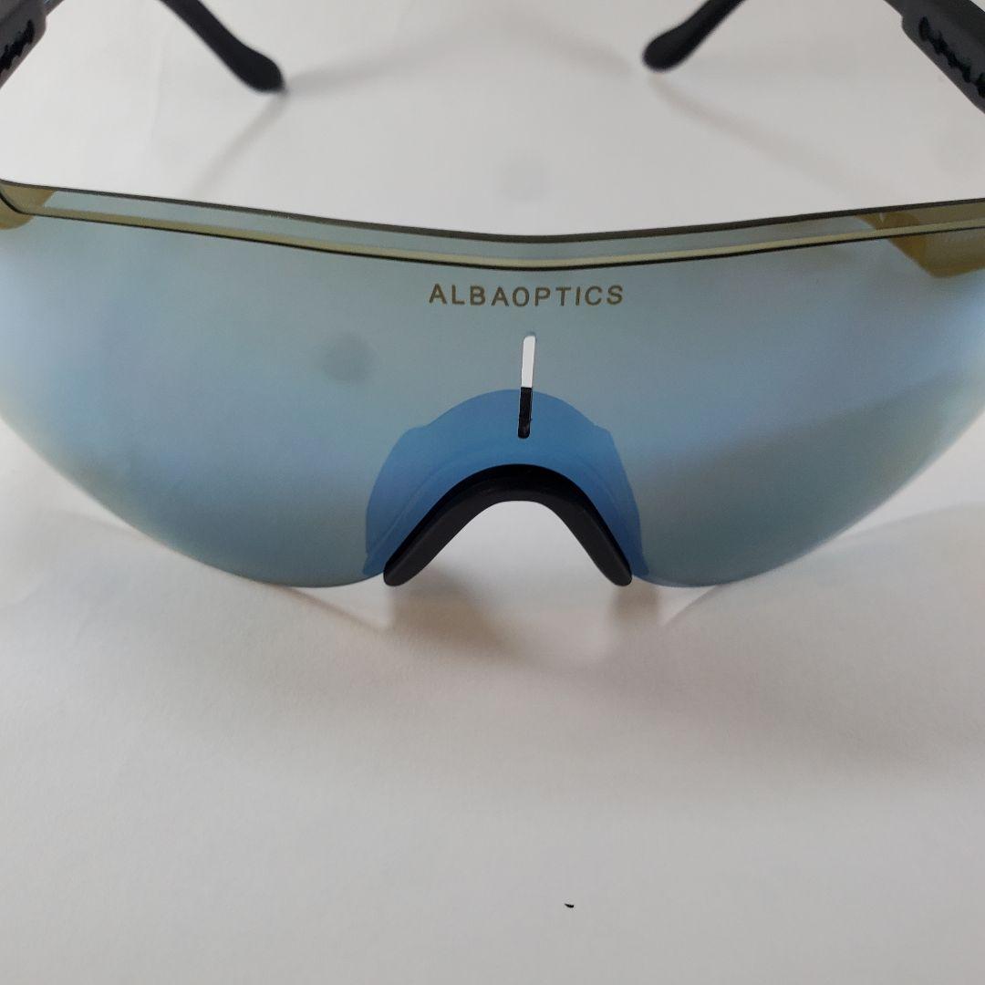 ALBAOPTICS STRATOS ブルーミラーレンズ