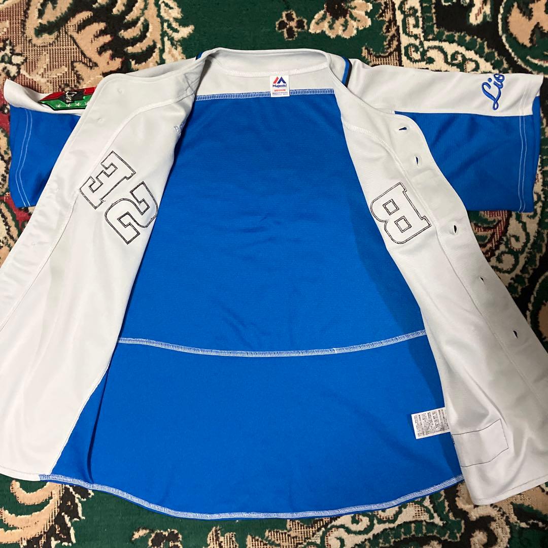 埼玉西武ライオンズ　majestic 復刻ユニフォーム　源田壮亮 6 野球