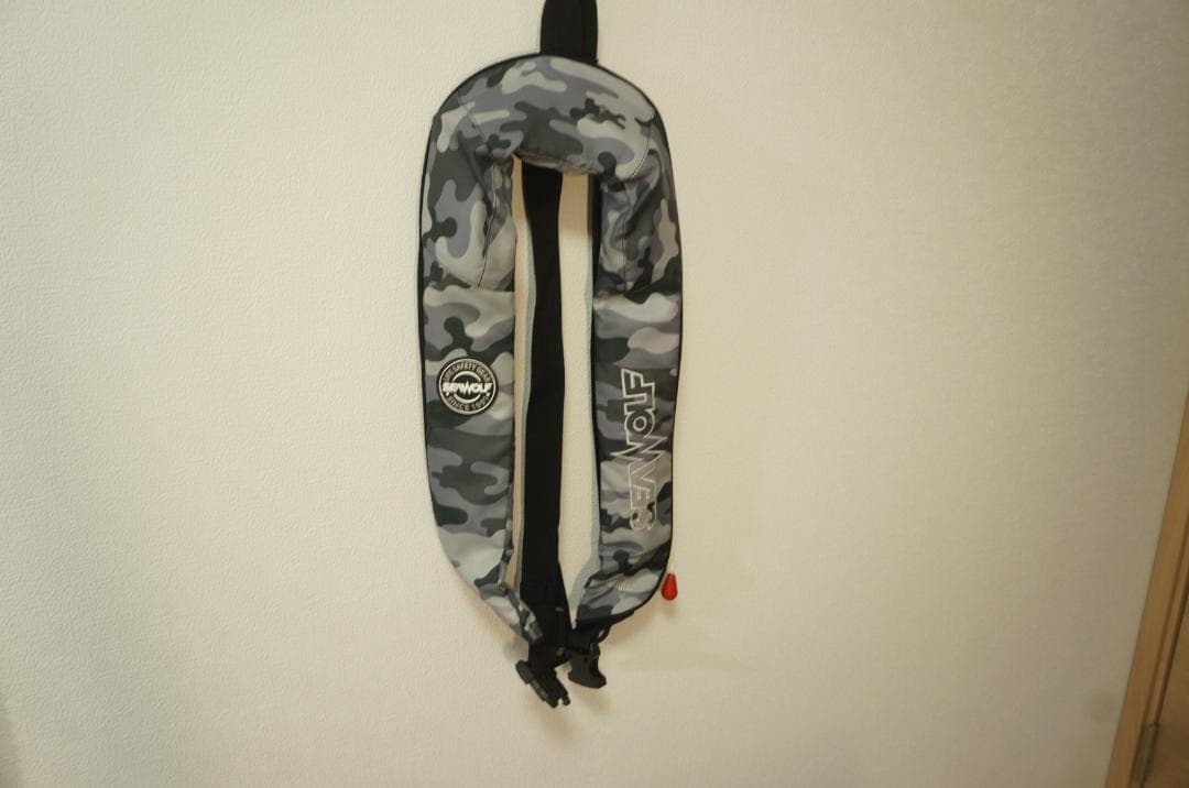 SEAWOLF ライフジャケット　タイプA 肩掛けタイプ　桜マーク 中古美品