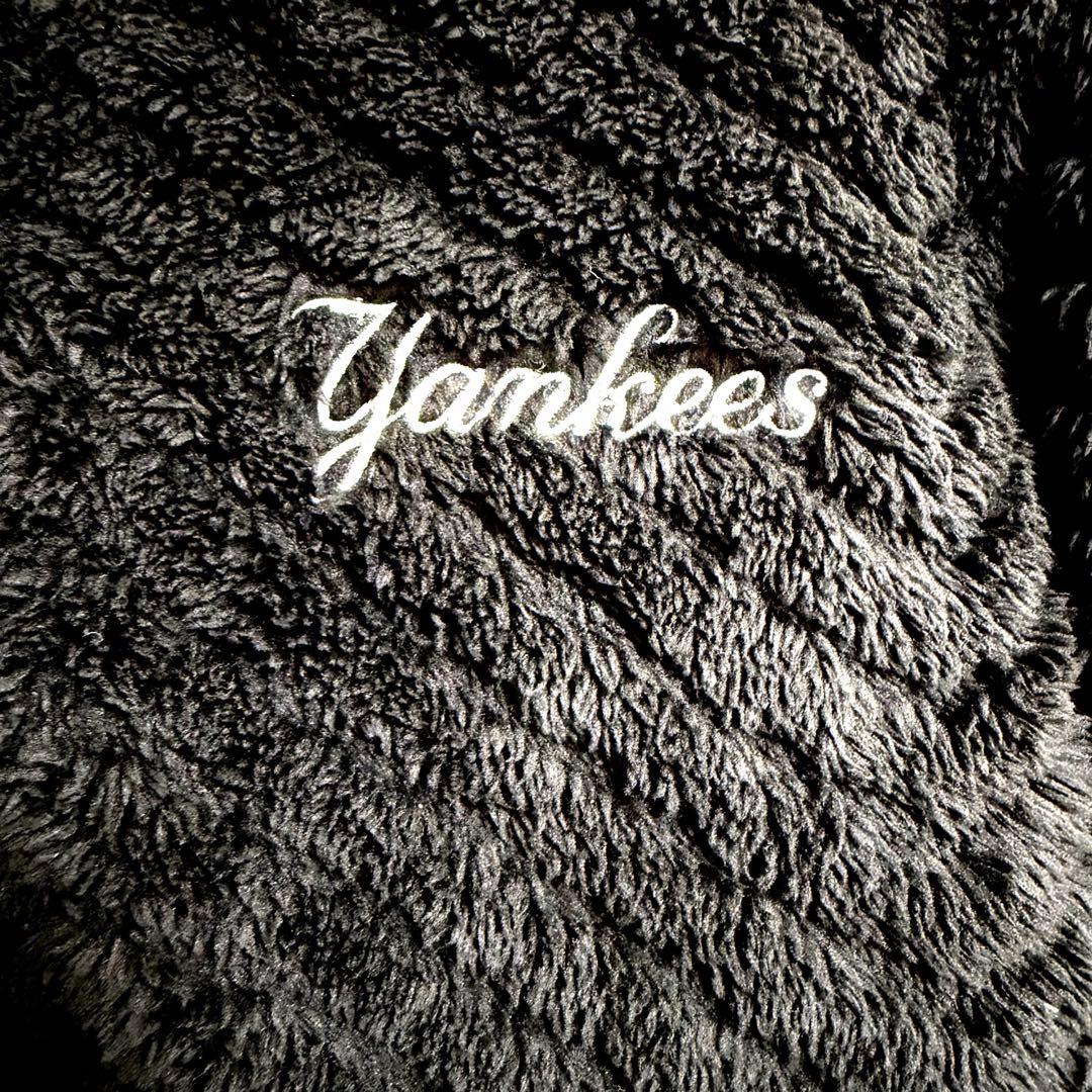 MLB公式　ヤンキース　ボア　パーカー　ジャケット　セットアップ　メンズ　LL