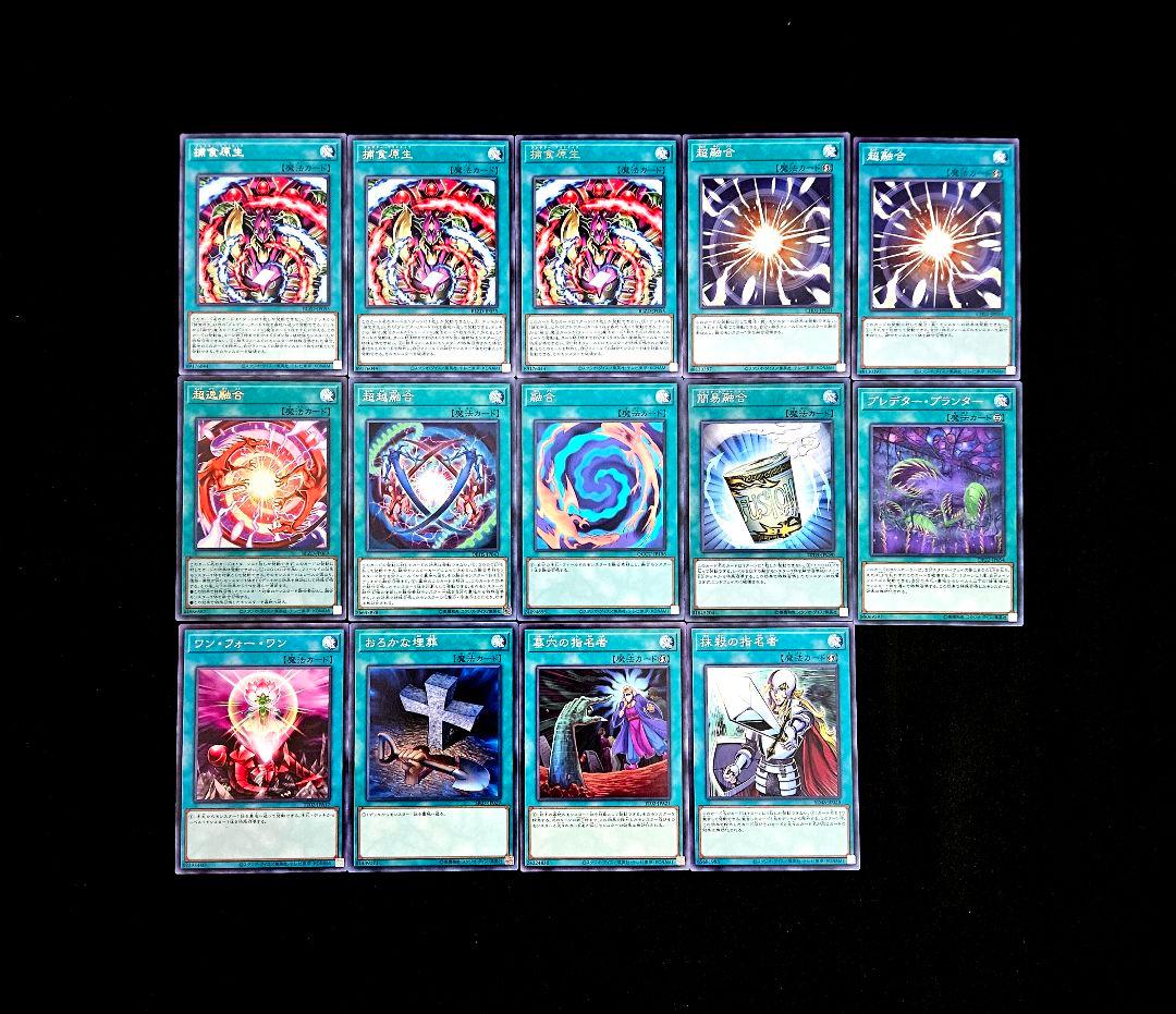 遊戯王 【本格構築】捕食植物 構築済みデッキ プレデタープランツ スターヴ 融合