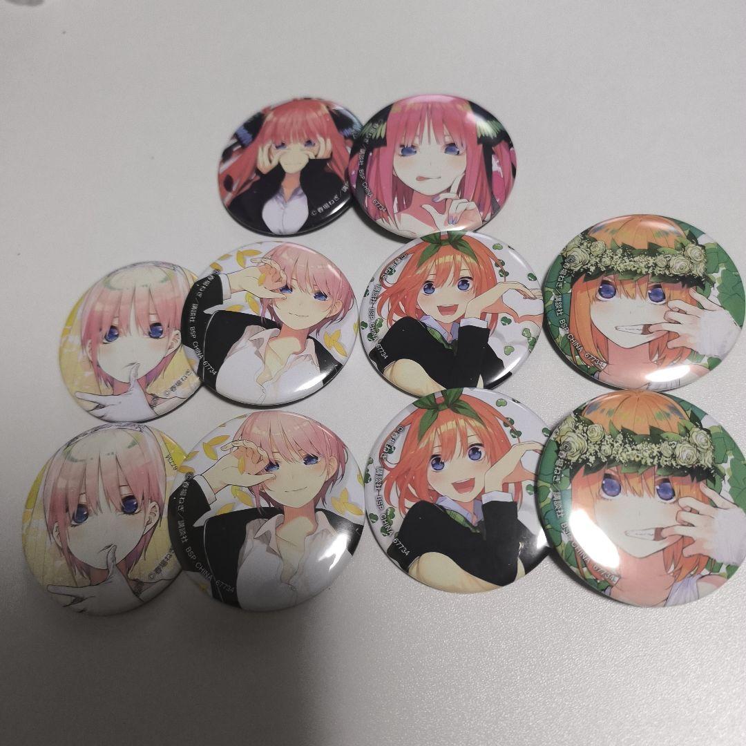 五等分の花嫁　一番くじ　缶バッジ　Tシャツ　まとめ売り