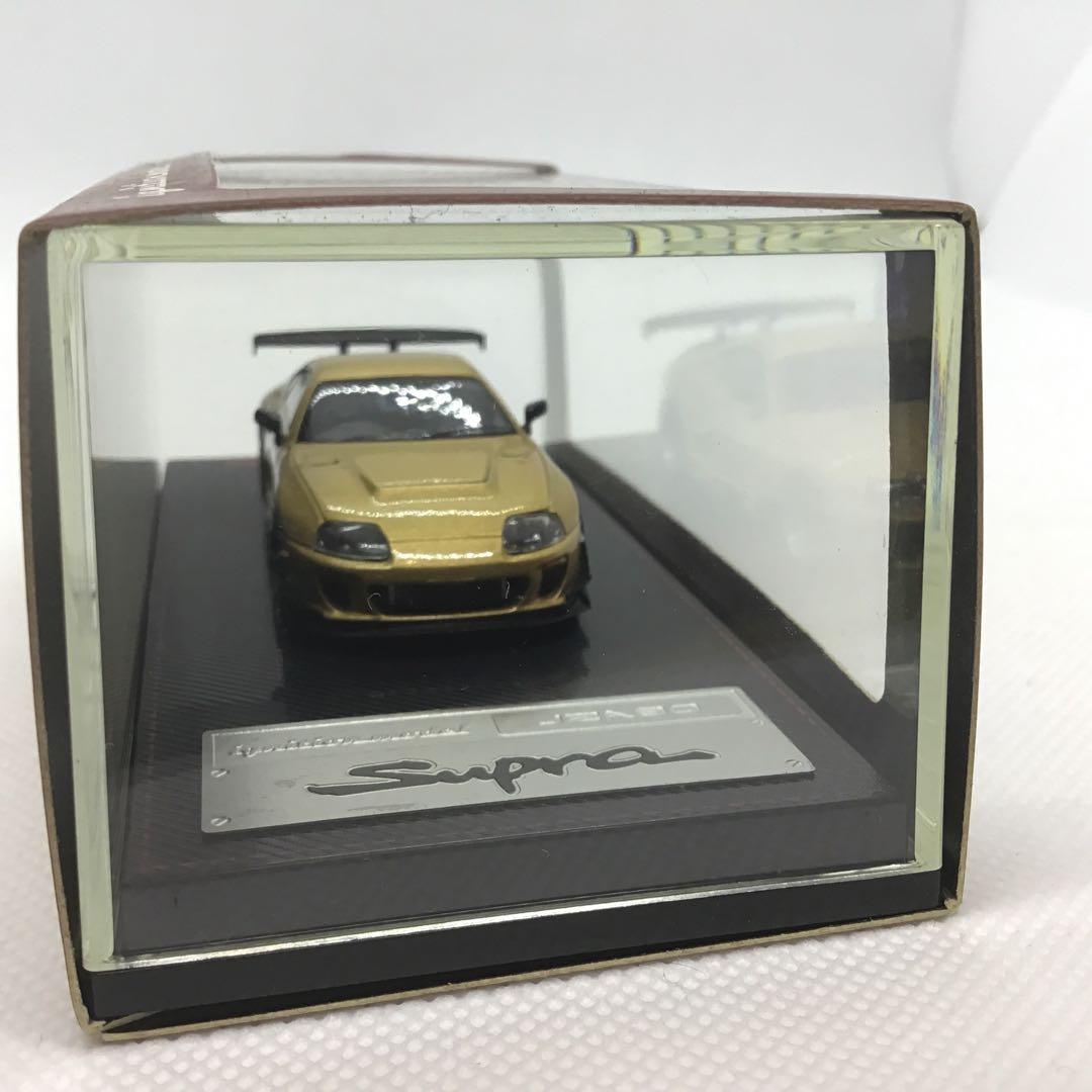 イグニッションモデル　1/64 トヨタ　スープラ　JZA80 ゴールド
