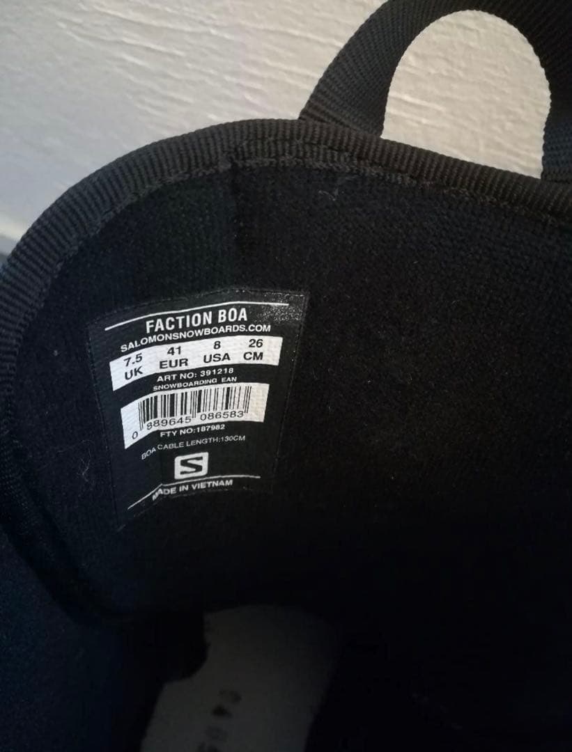 26センチ SALOMON スノーボードブーツ