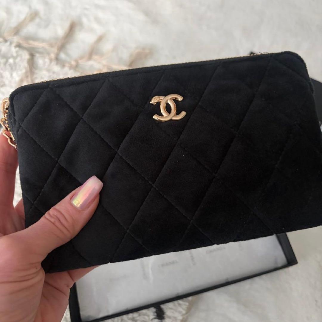 【ノベルティ】CHANEL ポーチ クラッチバッグ