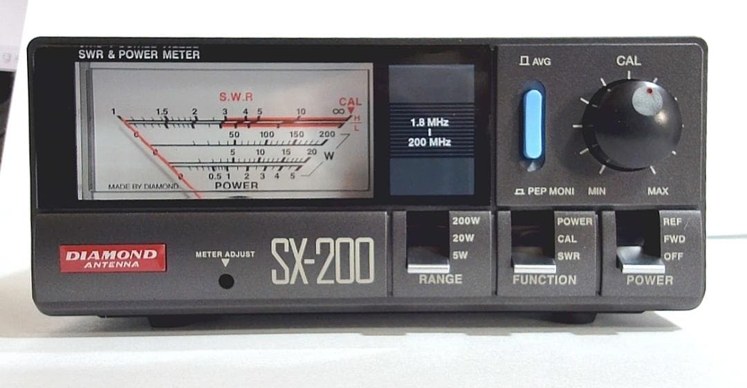 第一電波工業 SX-200 SWR・パワー計 1.8~200MHz
