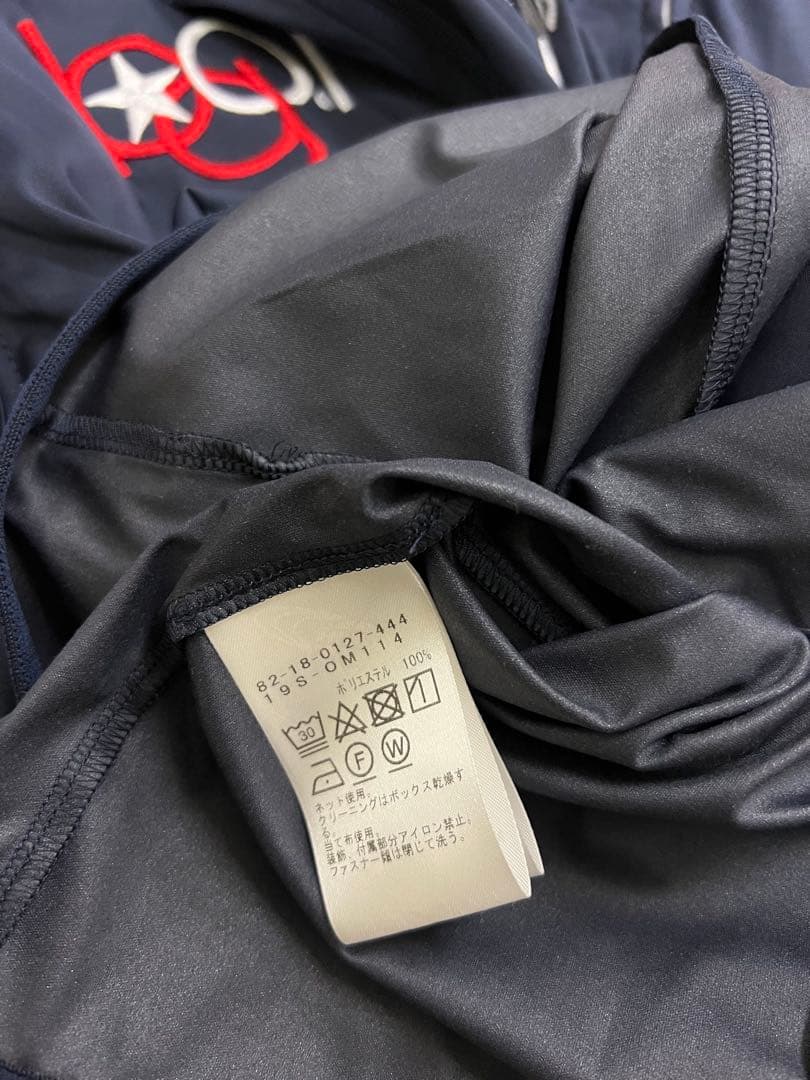 BEAMS GOLF 2WAY エアシャット ジップジャケット 紺 S ネイビー