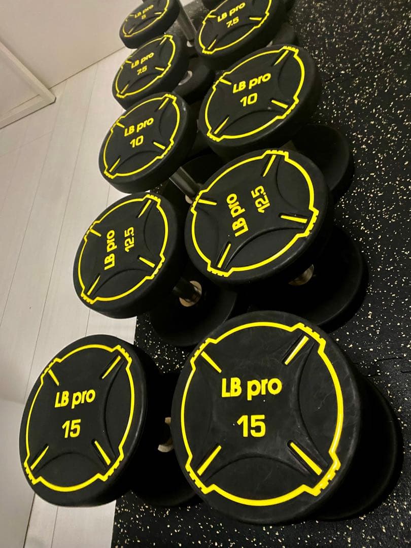 業務用 LP gym TPUダンベル 140kg④