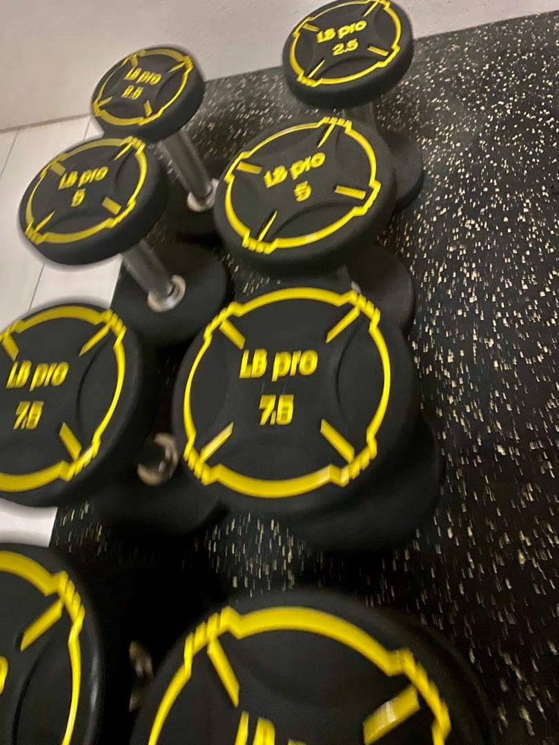 業務用 LP gym TPUダンベル 140kg④