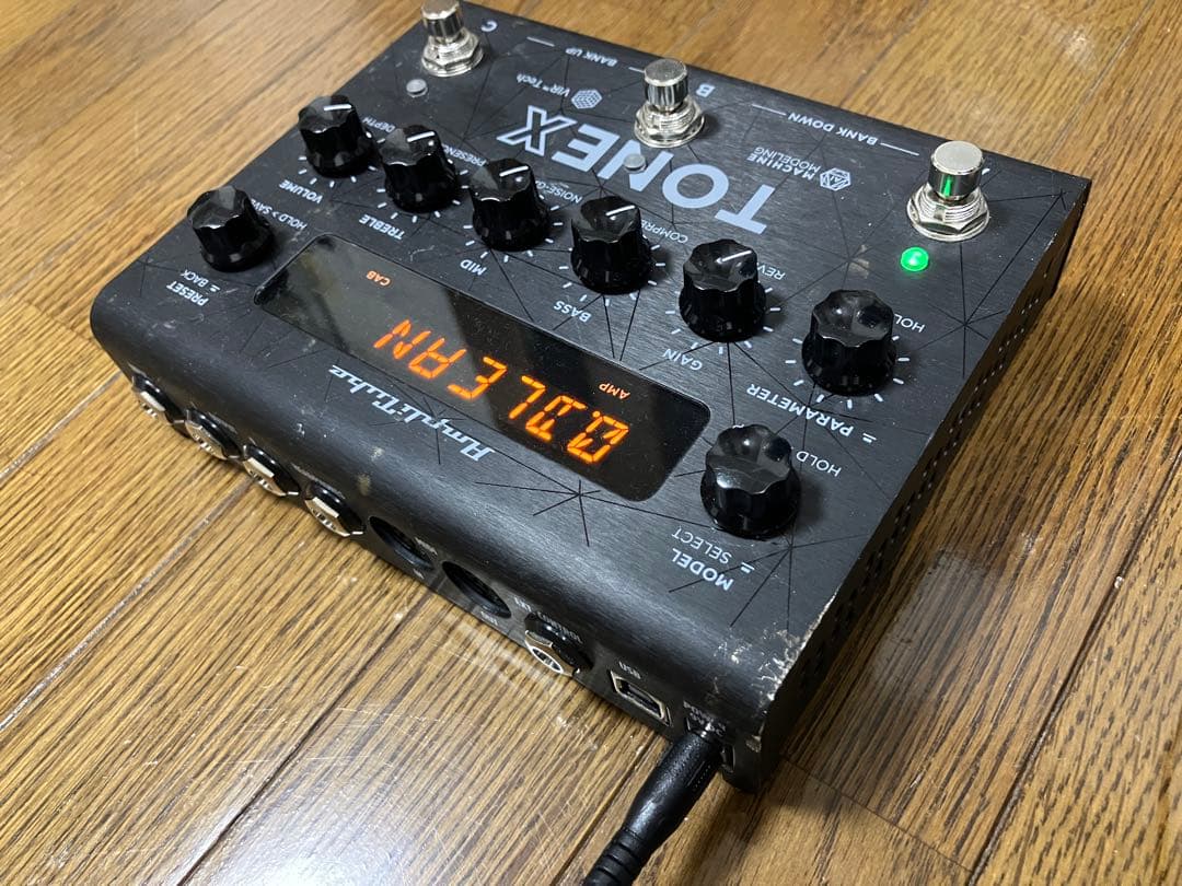 AmpliTube TONEX PEDAL ライセンス解除済み