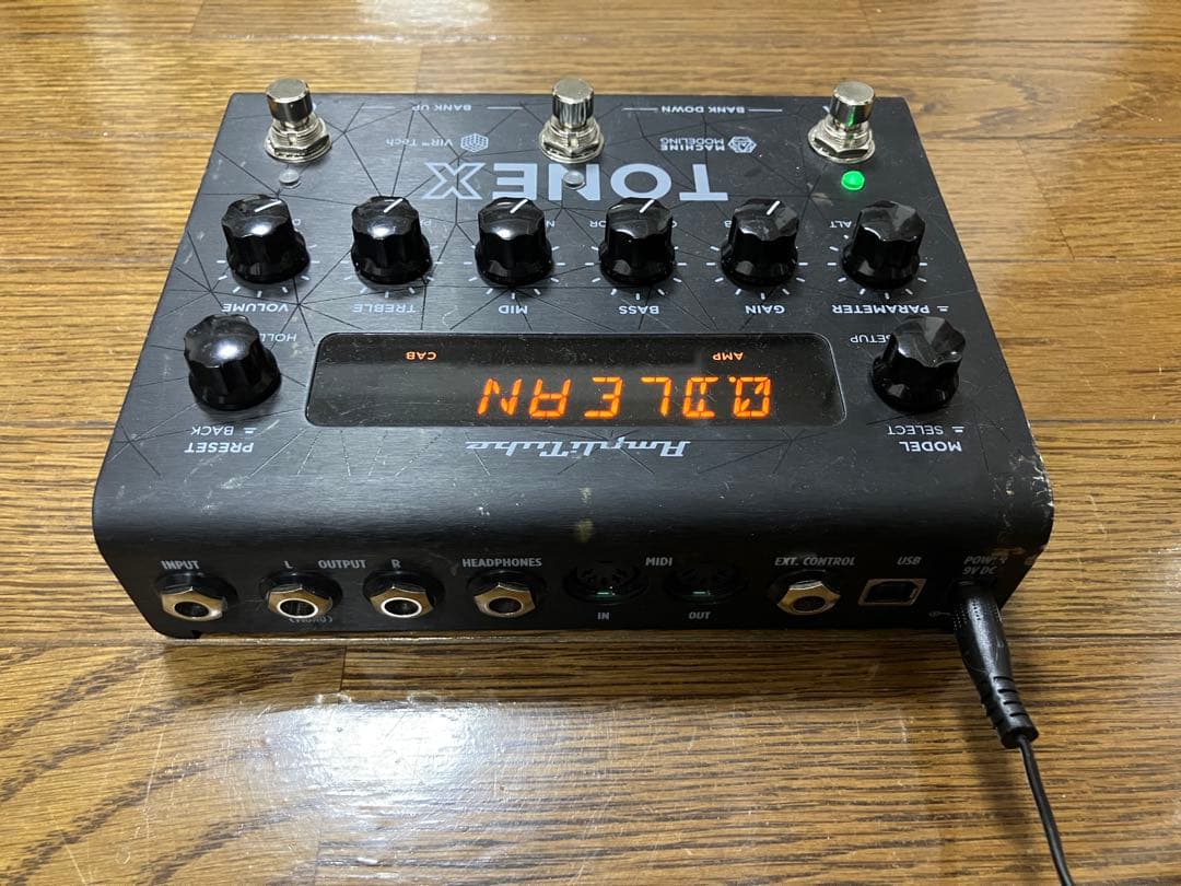 AmpliTube TONEX PEDAL ライセンス解除済み