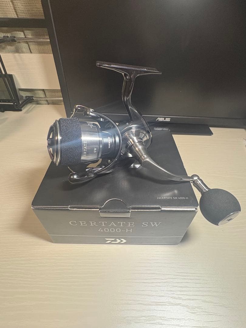 DAIWA 24CERTATE SW 4000-Ｈ　PE1.5号　300m