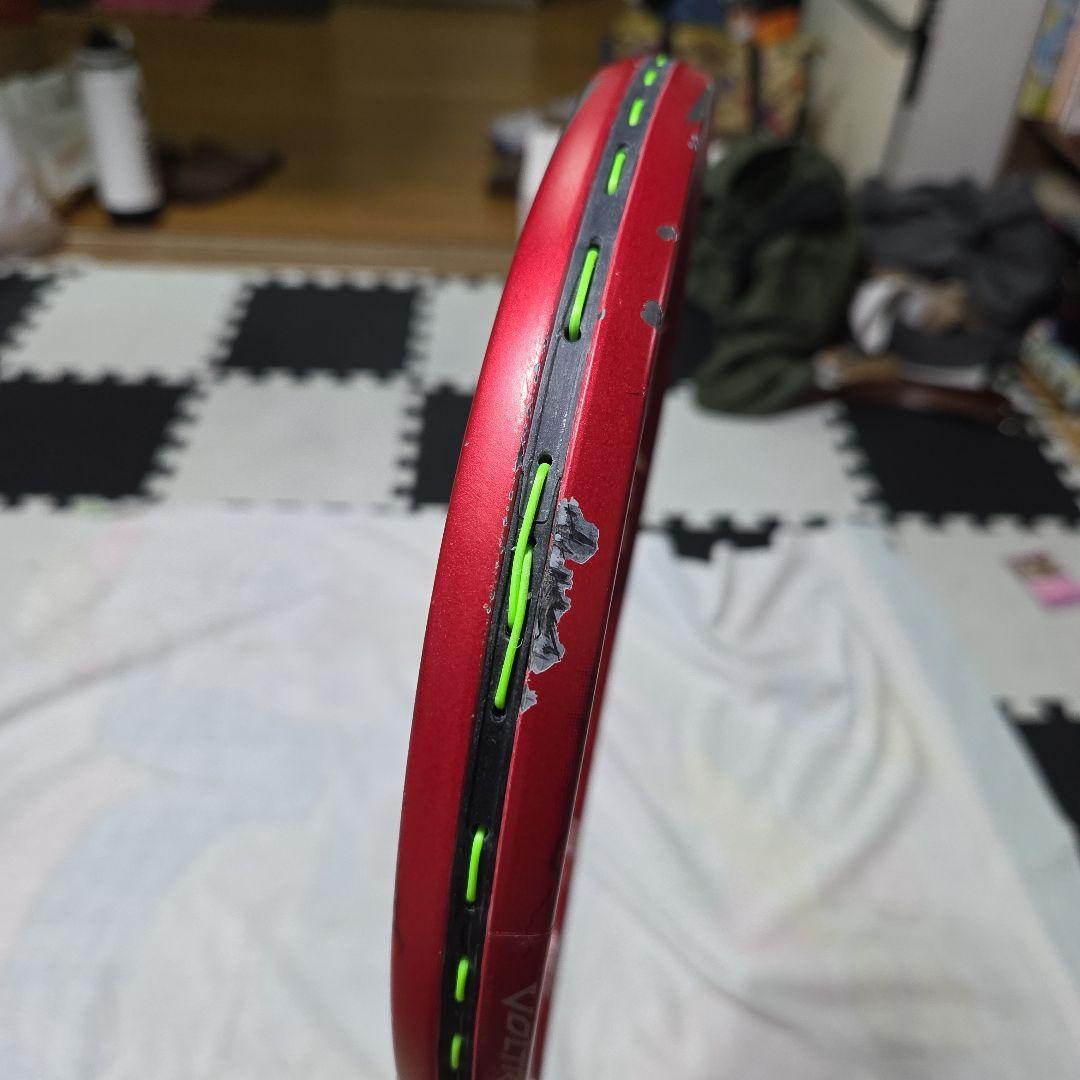 VOLTRAGE 7S 紅テニスラケット レッド
