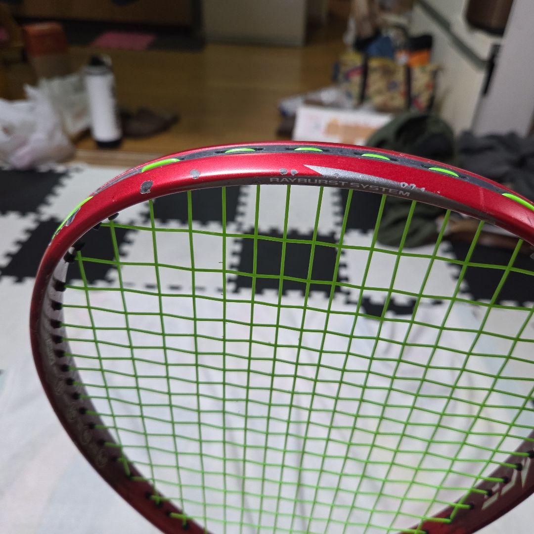 VOLTRAGE 7S 紅テニスラケット レッド