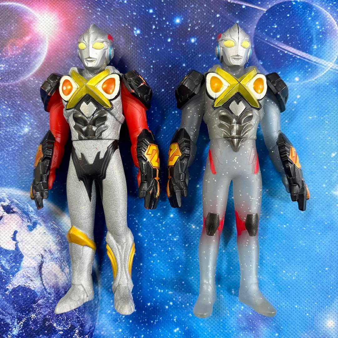 ウルトラヒーローシリーズ ウルトラマンエックス ソフビ フィギュア セット