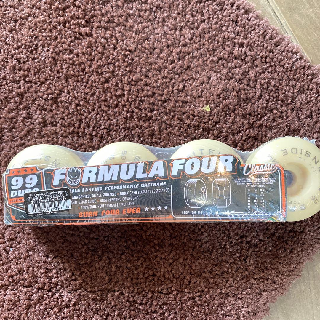 スケートボード Spitfire Formula Four Classic 56mm99Duro