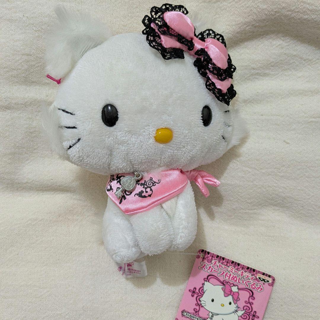 チャーミーキティスカーフ付きぬいぐるみ 4体セット