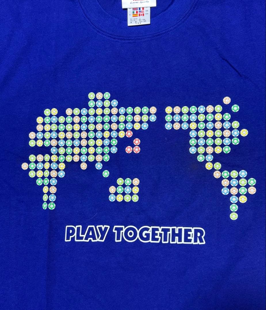 アディダス KIRIN サッカー日本代表 PLAY TOGETHER TシャツL