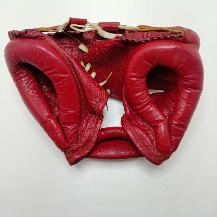 REYES ヘッドギア レッド フルカバータイプ 皮革 レア