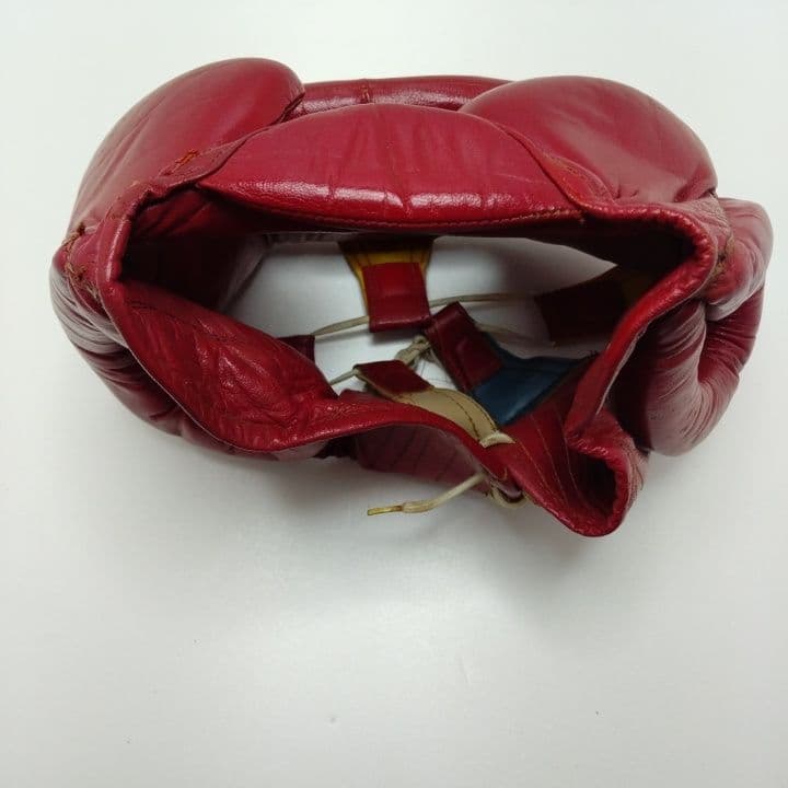 REYES ヘッドギア レッド フルカバータイプ 皮革 レア