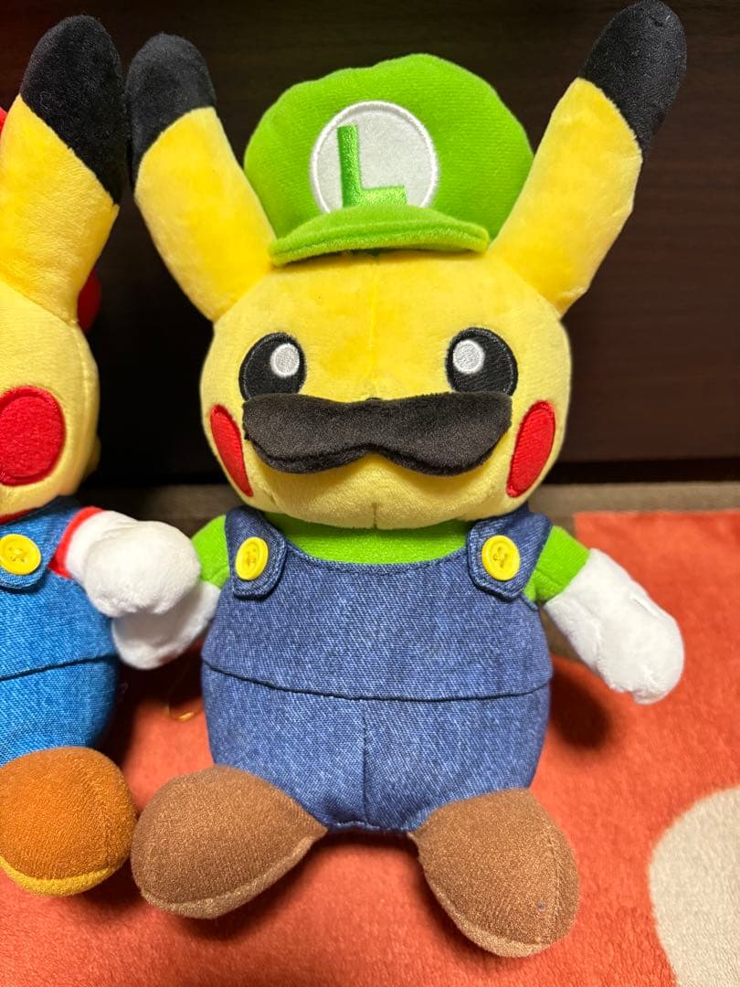 ポケモン マリオピカチュウ ルイージピカチュウ ぬいぐるみ 京都 任天堂
