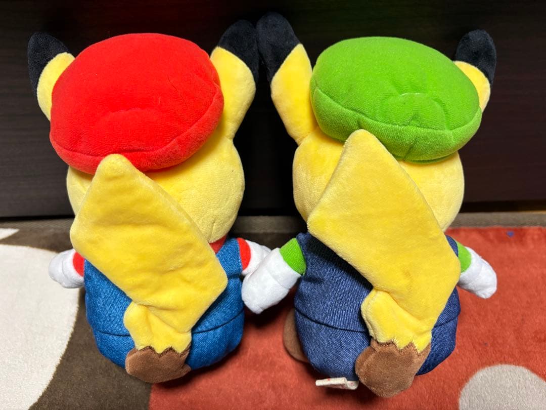 ポケモン マリオピカチュウ ルイージピカチュウ ぬいぐるみ 京都 任天堂