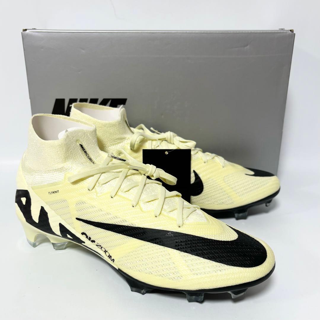 新品 ナイキ マーキュリアル スーパーフライ 9 エリート レモネード 26.0