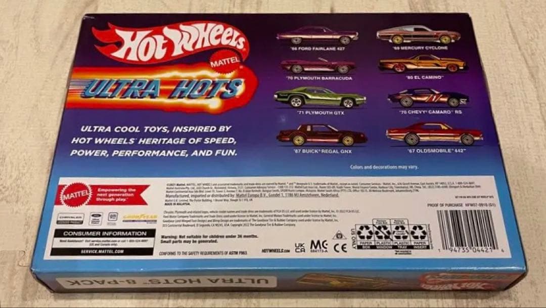 ミニカー Hot Wheels ULTRA HOTS 8-PACK