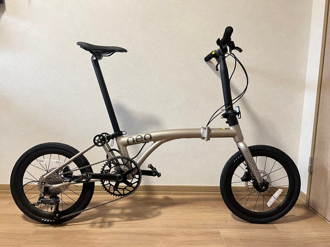 競速アルミ合金 Brompton同系 16インチ 折りたたみ自転車
