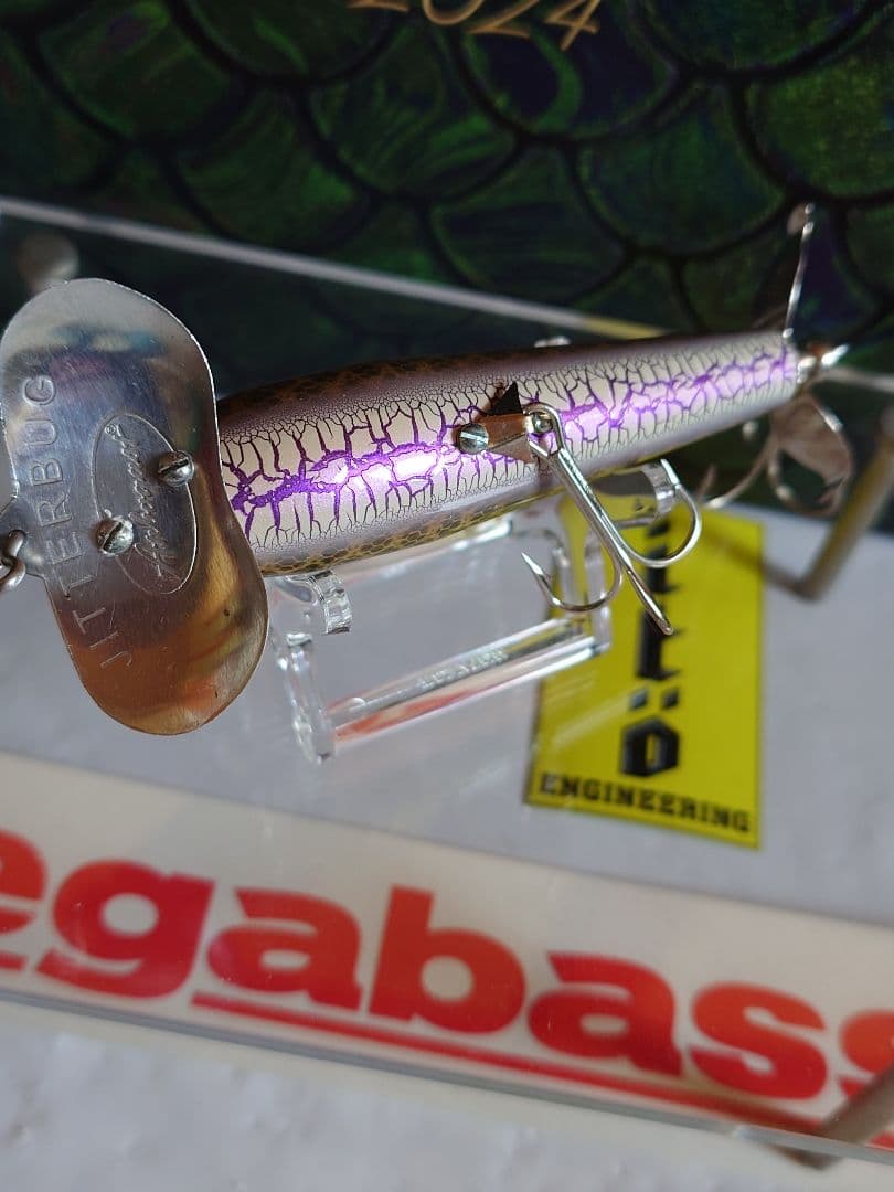 アーボガスト×メガバス ジッタースティツク スポッテッドパイソン 実釣未使用品