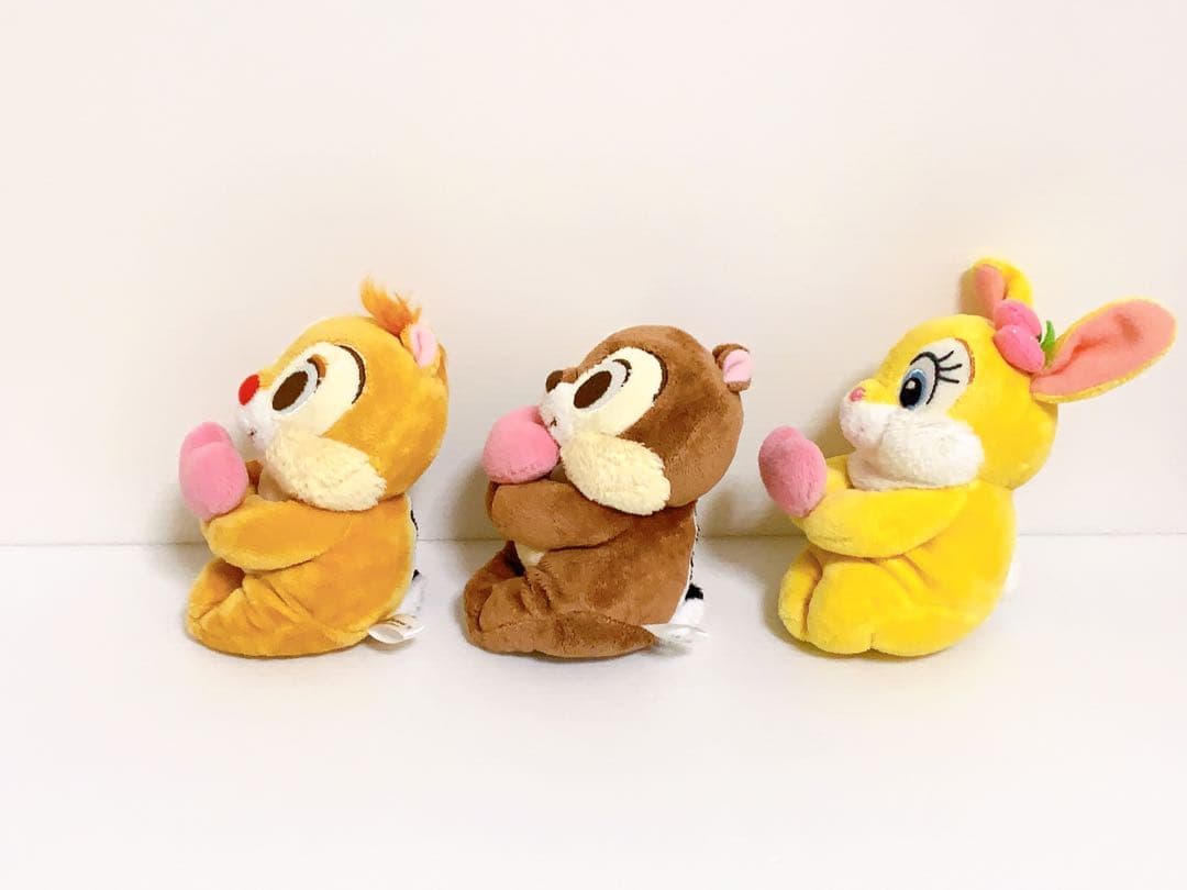 チップとデール　ぬいぐるみ　クラリス　ハートランド　希少　レア　レトロ