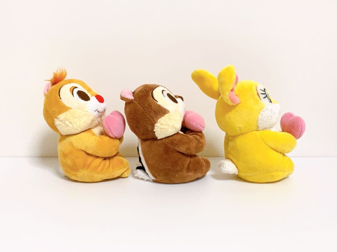 チップとデール　ぬいぐるみ　クラリス　ハートランド　希少　レア　レトロ