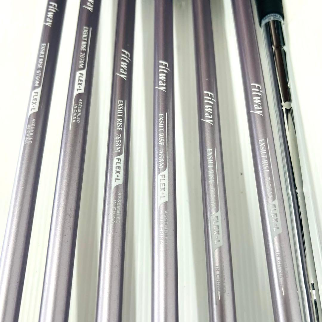 Fitway レディース ゴルフクラブセット 7本【初心者向け】