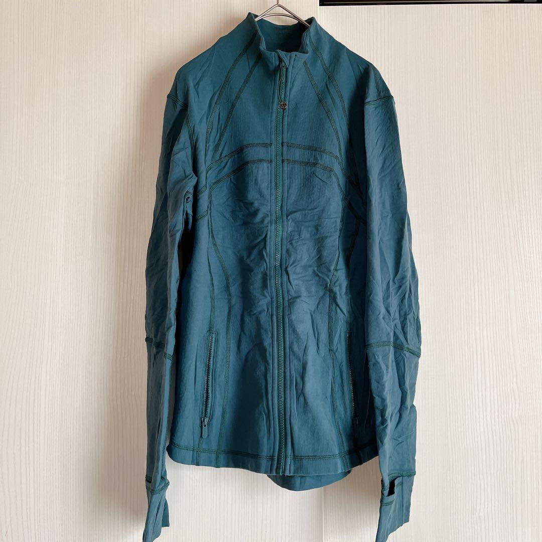 ルルレモン Define Jacket サイズ10 グリーン