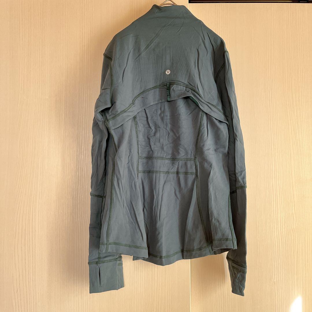 ルルレモン Define Jacket サイズ10 グリーン