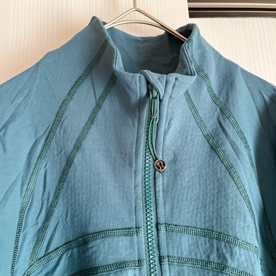 ルルレモン Define Jacket サイズ10 グリーン