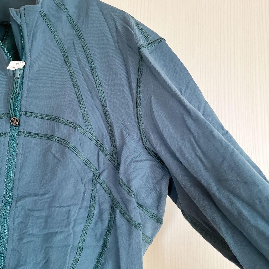 ルルレモン Define Jacket サイズ10 グリーン