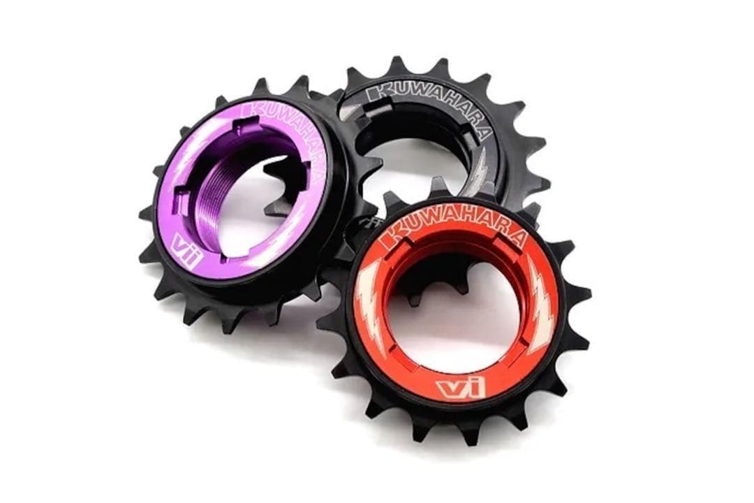 パーツ KUWAHARA 18T Lightning Buzzsaw FW purple