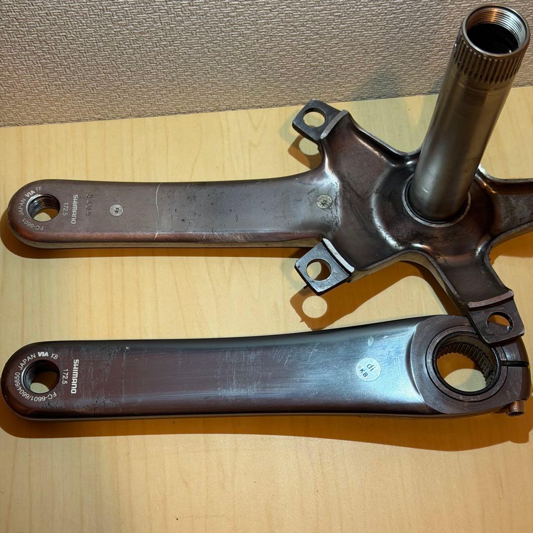 SHIMANO ULTEGRA fc-6600(6601) クランクセット
