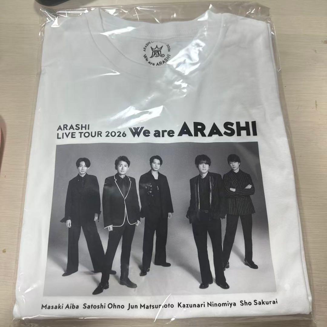 嵐 We are ARASHI 2026 Tシャツ