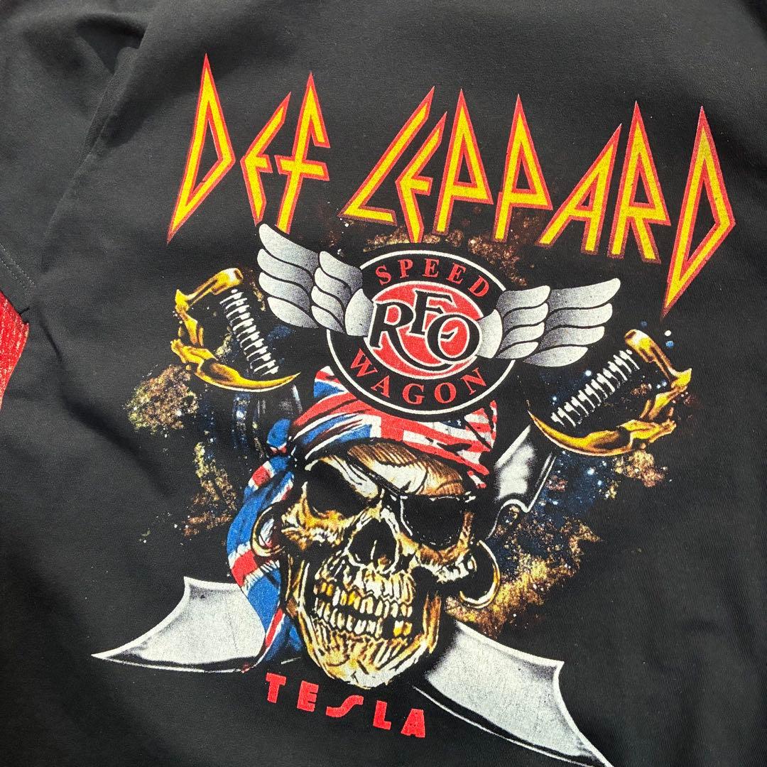 DEF LEPPARD ツアープリント バンドTシャツ