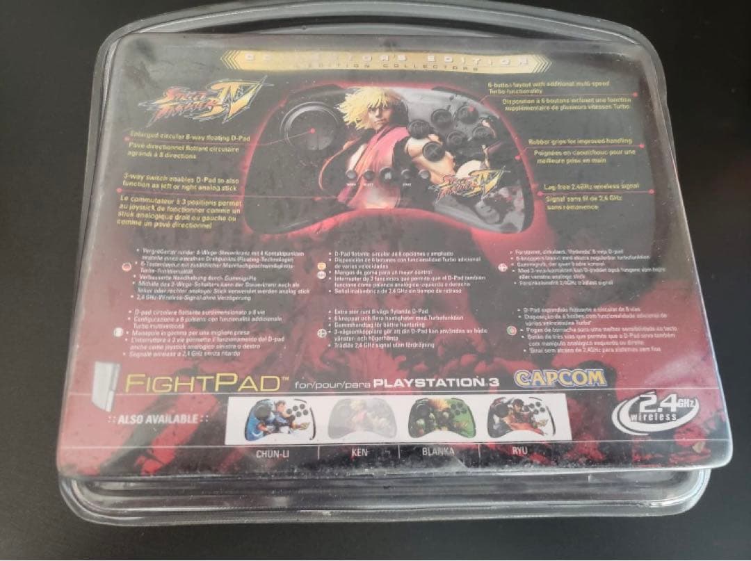 ストリートファイター20周年記念Ps3コントローラー/バイオハザードリーフレット